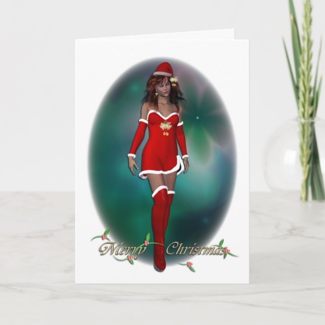 Cartes Pour Fêtes Annuelles Noël (Devant)