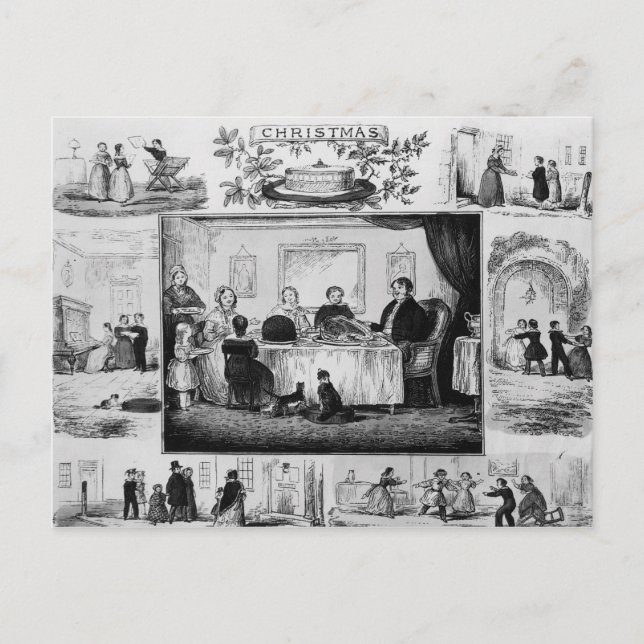 Cartes Pour Fêtes Annuelles Noël (Devant)