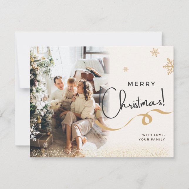 Cartes Pour Fêtes Annuelles Noël 13 (Devant)