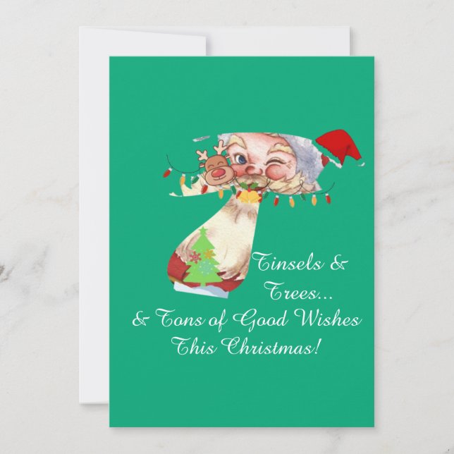 Cartes Pour Fêtes Annuelles Noël 20 (Devant)