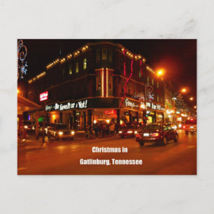 Cartes Pour Fêtes Annuelles Noël à Gatlinburg, Tennessee