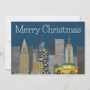 Cartes Pour Fêtes Annuelles Noël à New York