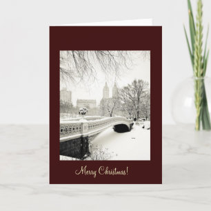 Cartes Pour Fêtes Annuelles Noël à New York