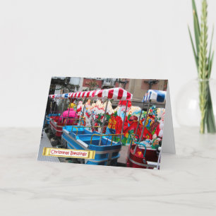 Cartes Pour Fêtes Annuelles Noël allemand, Heidelberg transport de Noël