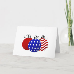 Cartes Pour Fêtes Annuelles Noël américain