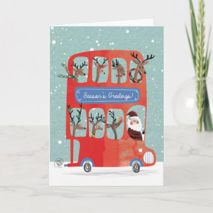 Cartes Pour Fêtes Annuelles Noël anglais