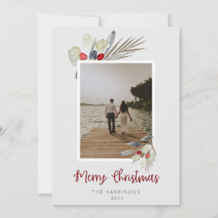 Cartes Pour Fêtes Annuelles Noël aquarelle moderne