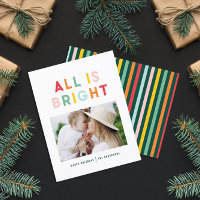 Noël arc-en-ciel coloré clair 1 photo moderne