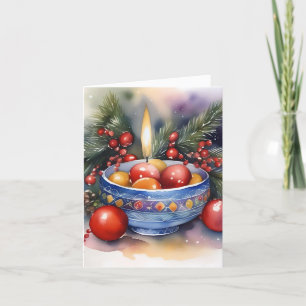 Cartes Pour Fêtes Annuelles Noël arménien A - 6 janvier - Aquarelle