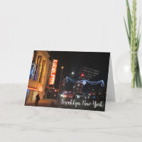 Noël au centre-ville de Brooklyn Photographie NYC