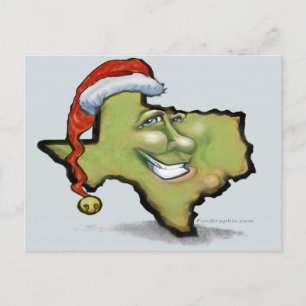 Cartes Pour Fêtes Annuelles Noël au Texas