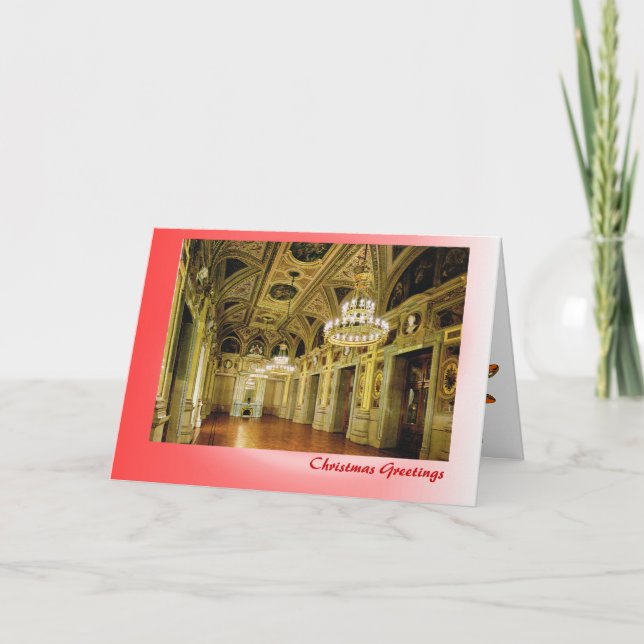 Cartes Pour Fêtes Annuelles Noël autrichien, Vienne, théatre de l'opéra (Devant)