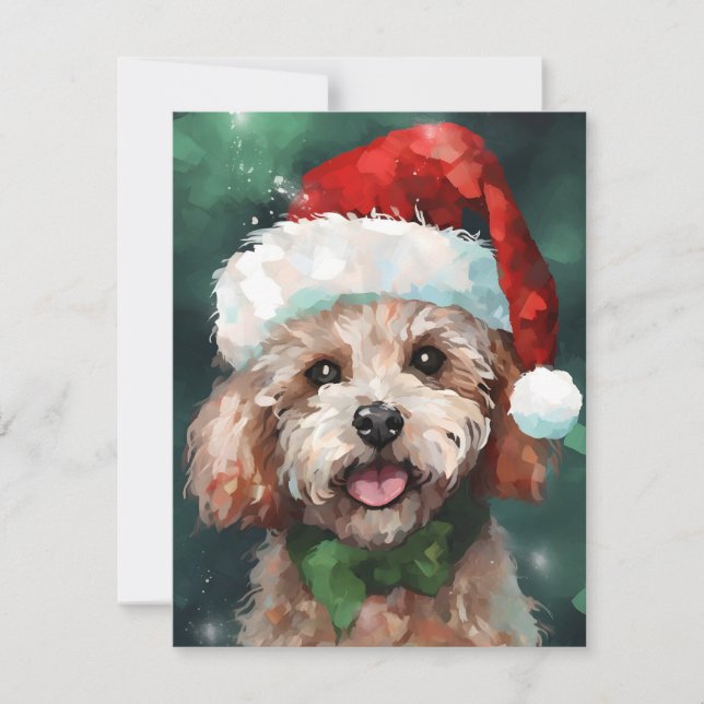 Cartes Pour Fêtes Annuelles Noël aux canicules (Devant)