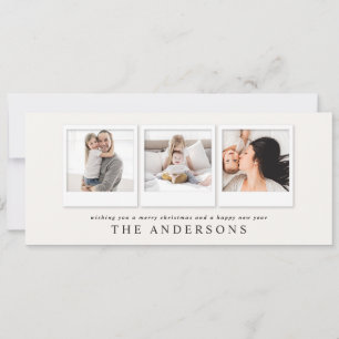 Cartes Pour Fêtes Annuelles Noël bénédiction multi photo plaid