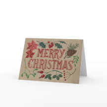 Noël botanique traditionnel