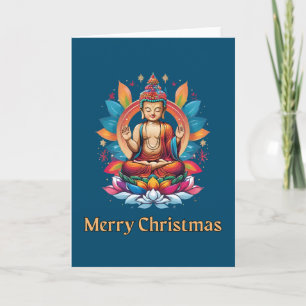 Cartes Pour Fêtes Annuelles Noël bouddhiste