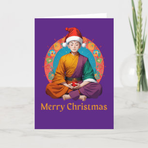 Cartes Pour Fêtes Annuelles Noël bouddhiste