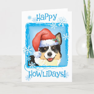 Cartes Pour Fêtes Annuelles Noël Cardigan Welsh Corgi