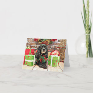 Cartes Pour Fêtes Annuelles Noël - Cocker Spaniel - Lily