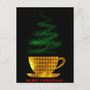 Cartes Pour Fêtes Annuelles Noël Coupe du café