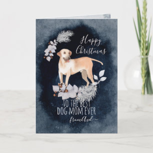 Cartes Pour Fêtes Annuelles Noël customisé Broholmer Mastiff