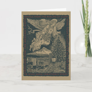 Cartes Pour Fêtes Annuelles Noël d'ange d'artisan