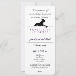 Cartes Pour Fêtes Annuelles Noël Danois géant