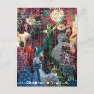 Cartes Pour Fêtes Annuelles Noël dans New York Post Card