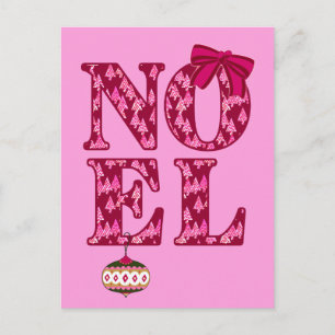 Cartes Pour Fêtes Annuelles NOEL dans un Motif d'arbre de Noël en Bourgogne