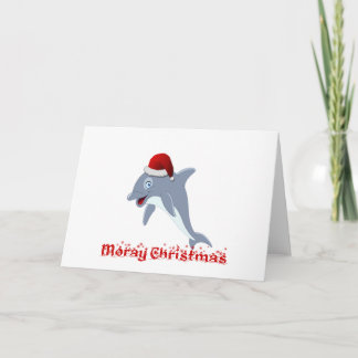 Cartes Pour Fêtes Annuelles Noël dauphin