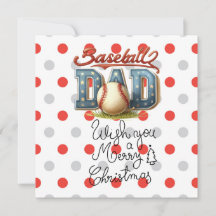Noël de baseball avec cadeaux et balle