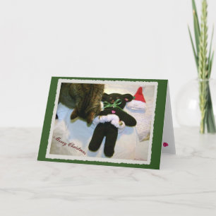 Cartes Pour Fêtes Annuelles Noël de Bearette de nounours Joyeux !