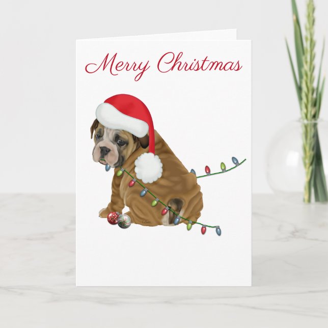Cartes Pour Fêtes Annuelles Noel de Chippon Anglais (Devant)