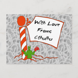 Cartes Pour Fêtes Annuelles Noël de Cthulhu