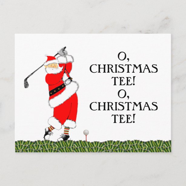 Cartes de vœux Golfeur  Zazzle.ca