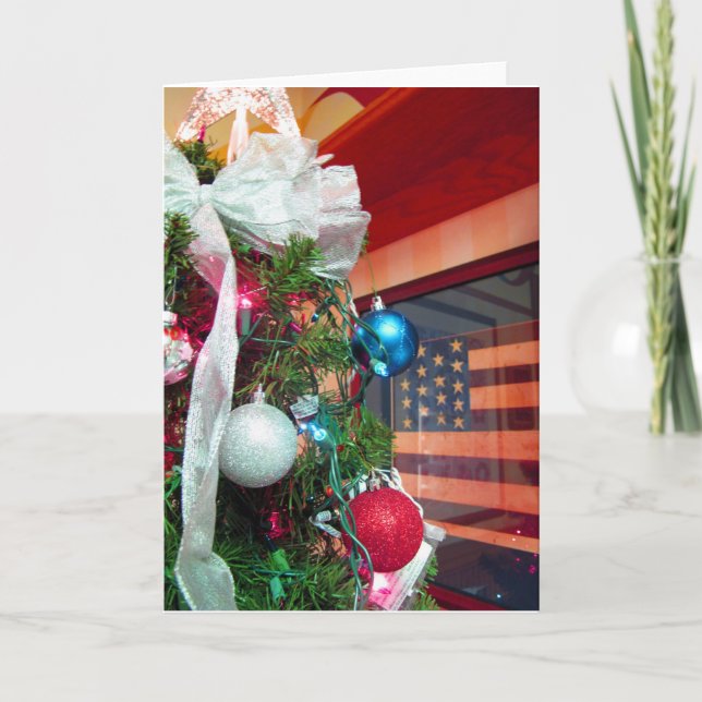 Cartes Pour Fêtes Annuelles Noël de griffonnage de Yankee (Devant)