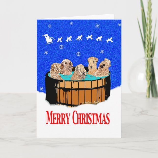 CARTES POUR FÊTES ANNUELLES NOËL DE LA CALIFORNIE DU NORD (Devant)