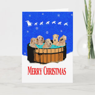CARTES POUR FÊTES ANNUELLES NOËL DE LA CALIFORNIE DU NORD
