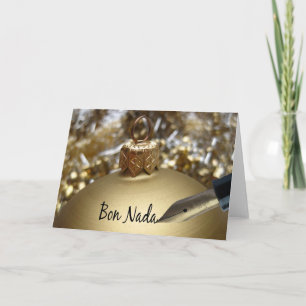 Cartes Pour Fêtes Annuelles noël de la catalogne de bon