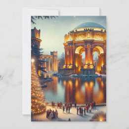 Cartes Pour Fêtes Annuelles Noël de la magie des vacances à San Francisco