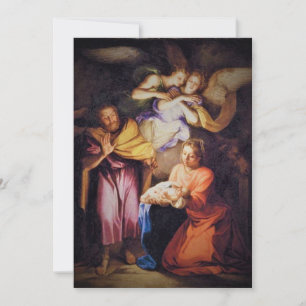 Cartes Pour Fêtes Annuelles Noël de la Nativité