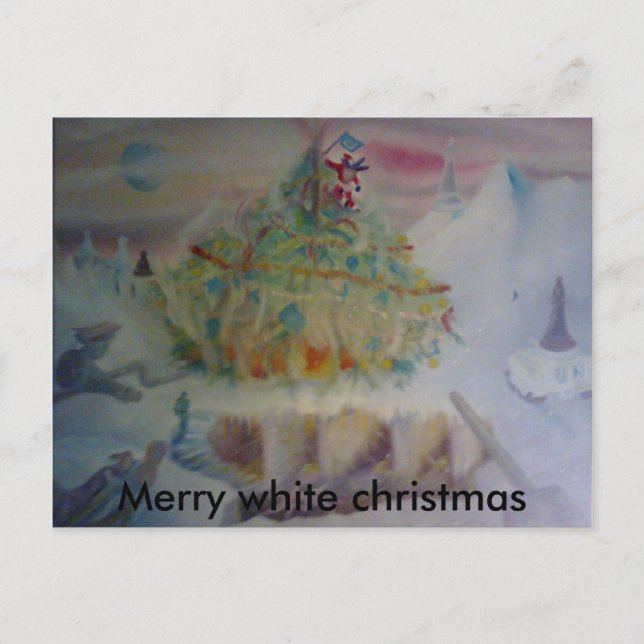 Cartes Pour Fêtes Annuelles noël de la régence, (Devant)