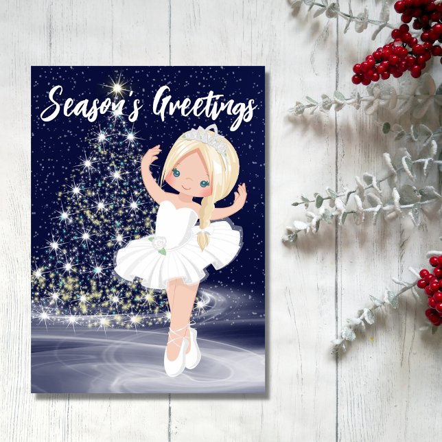 Cartes Pour Fêtes Annuelles Noël de la Reine des neiges de Nutcracker (Créateur téléchargé)