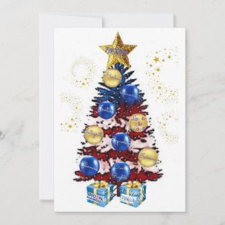 Cartes Pour Fêtes Annuelles Noël de la restauration