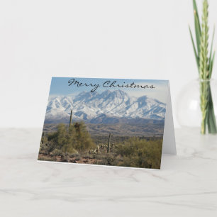 Cartes Pour Fêtes Annuelles Noël de l'Arizona