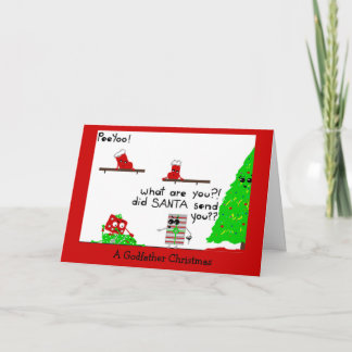 Cartes Pour Fêtes Annuelles Noël de parrain