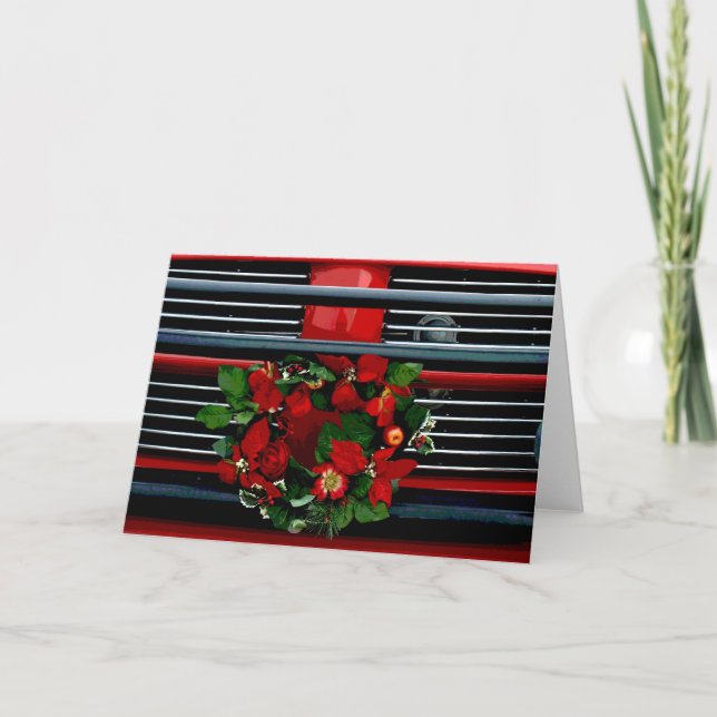 Cartes Pour Fêtes Annuelles Noël de plouc (Devant)