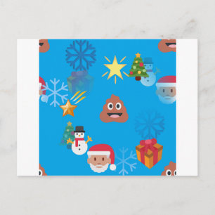 Cartes Pour Fêtes Annuelles noël de poop émoji