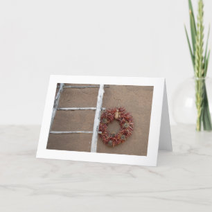Cartes Pour Fêtes Annuelles Noël de Santa Fe