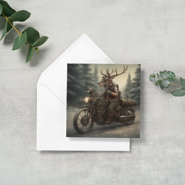 Cartes Pour Fêtes Annuelles Noël de Steampunk (Créateur téléchargé)